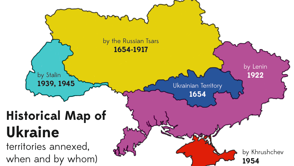 Подарки русских царей украине 1654 1917 карта